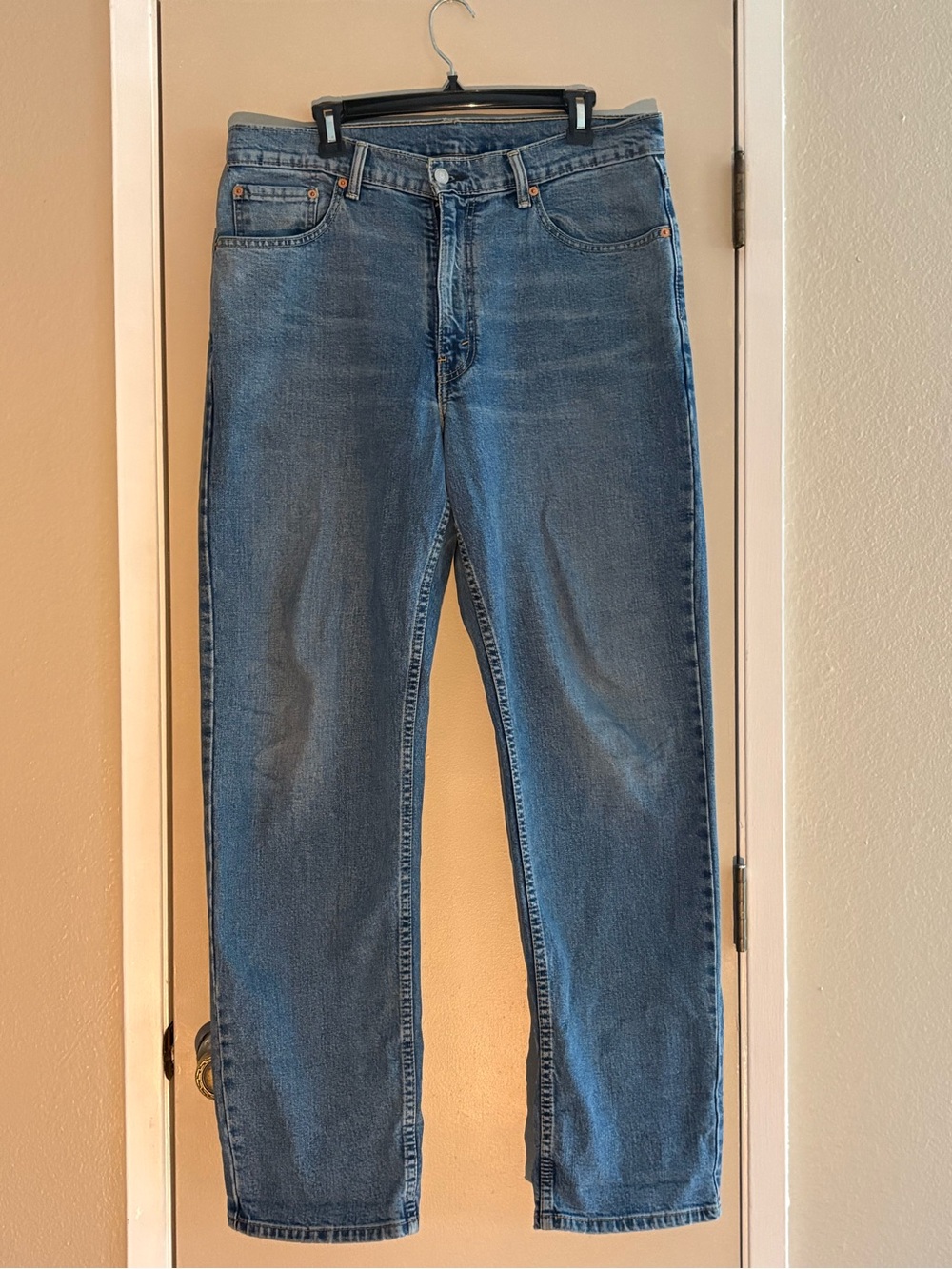 Levi's Men's 550 Straight Blue Denim Jeans